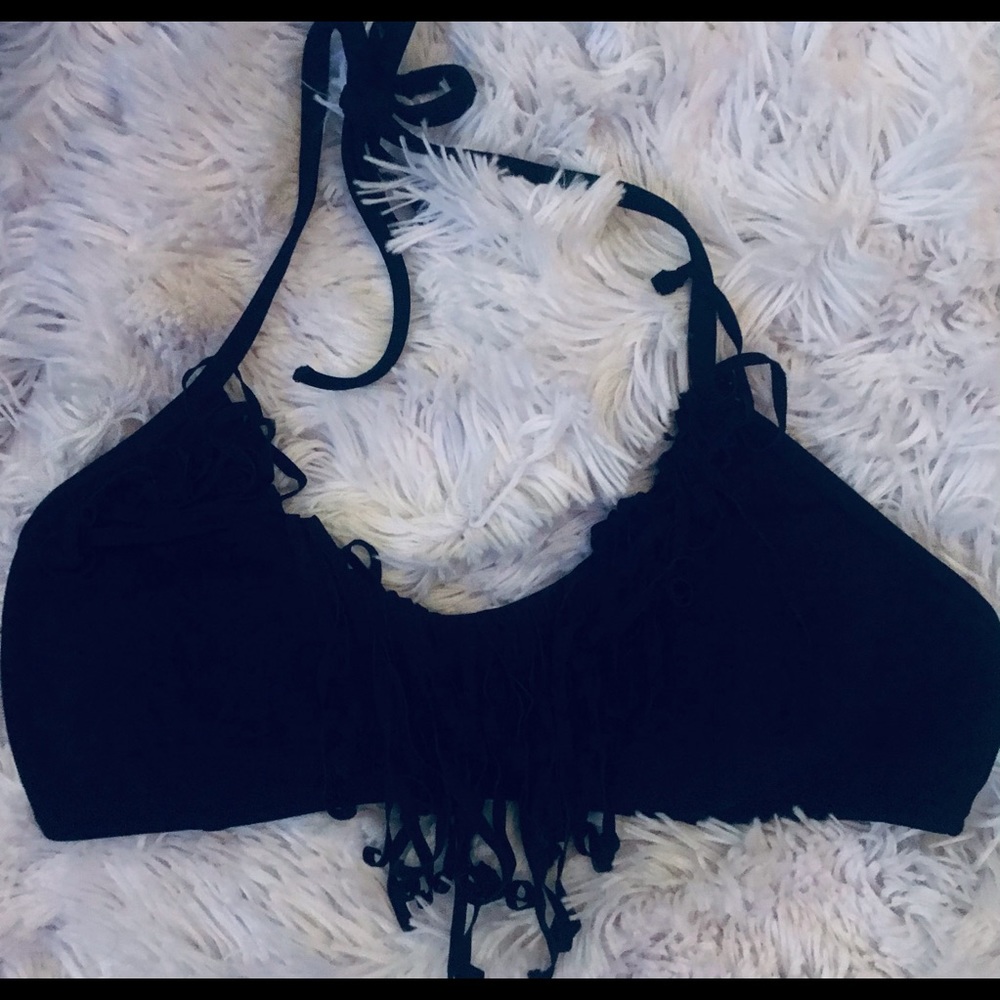Victoria secret fringe bikini top